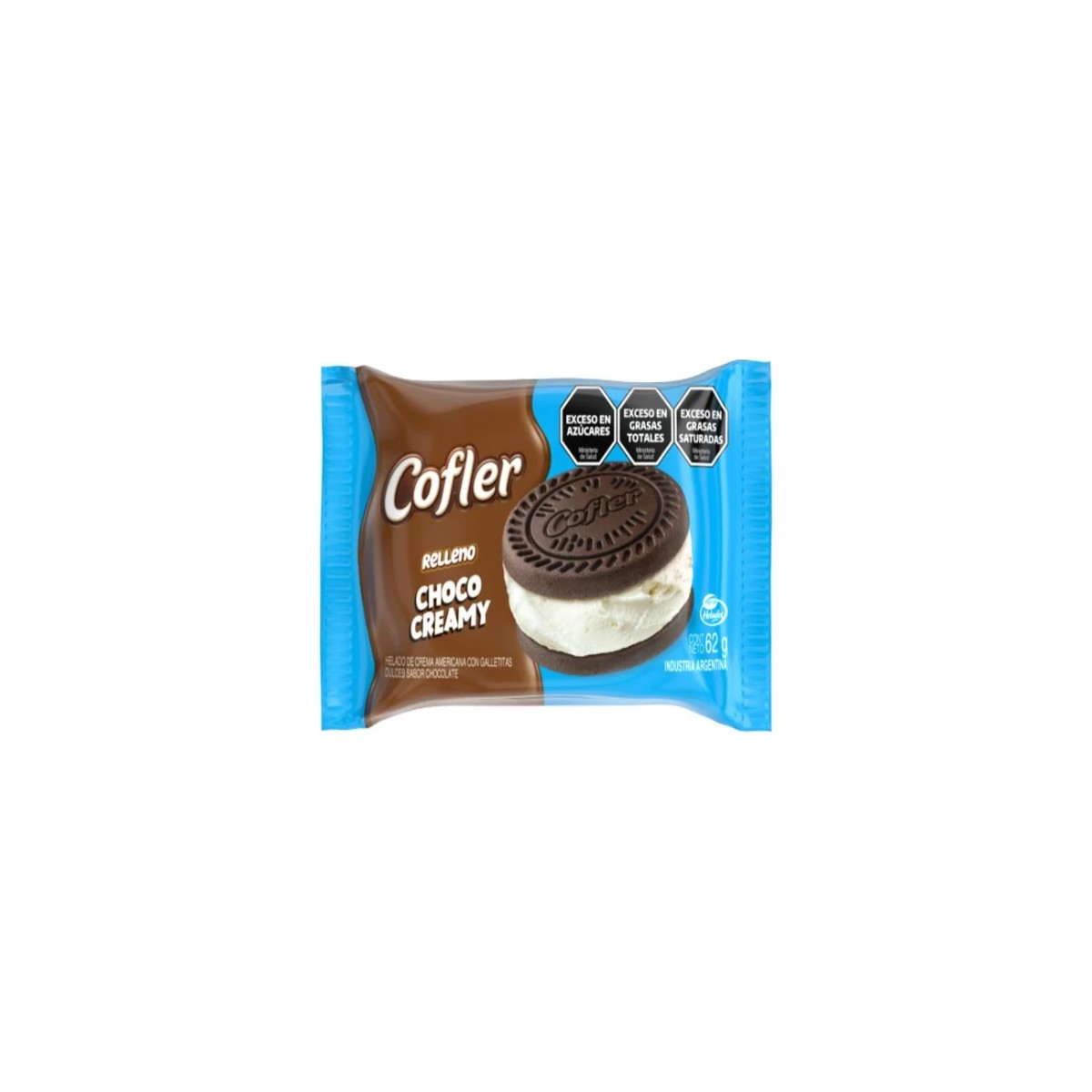 Sandwich Helado relleno Choco Creamy (62g)