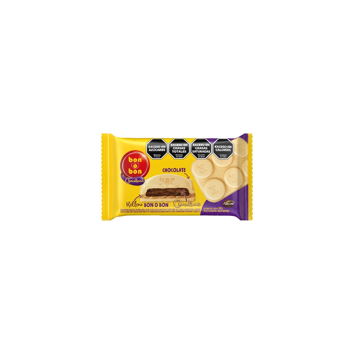 Tableta Bon o Bon Blanco (160g)